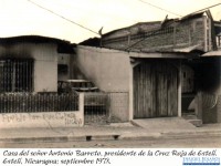 Insurrección Popular de Estelí - Casa del señor Antonio Barreto