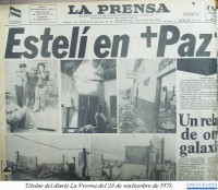 Insurrección Popular de Estelí - Titular del diario La Prensa - 26 de septiembre de 1978