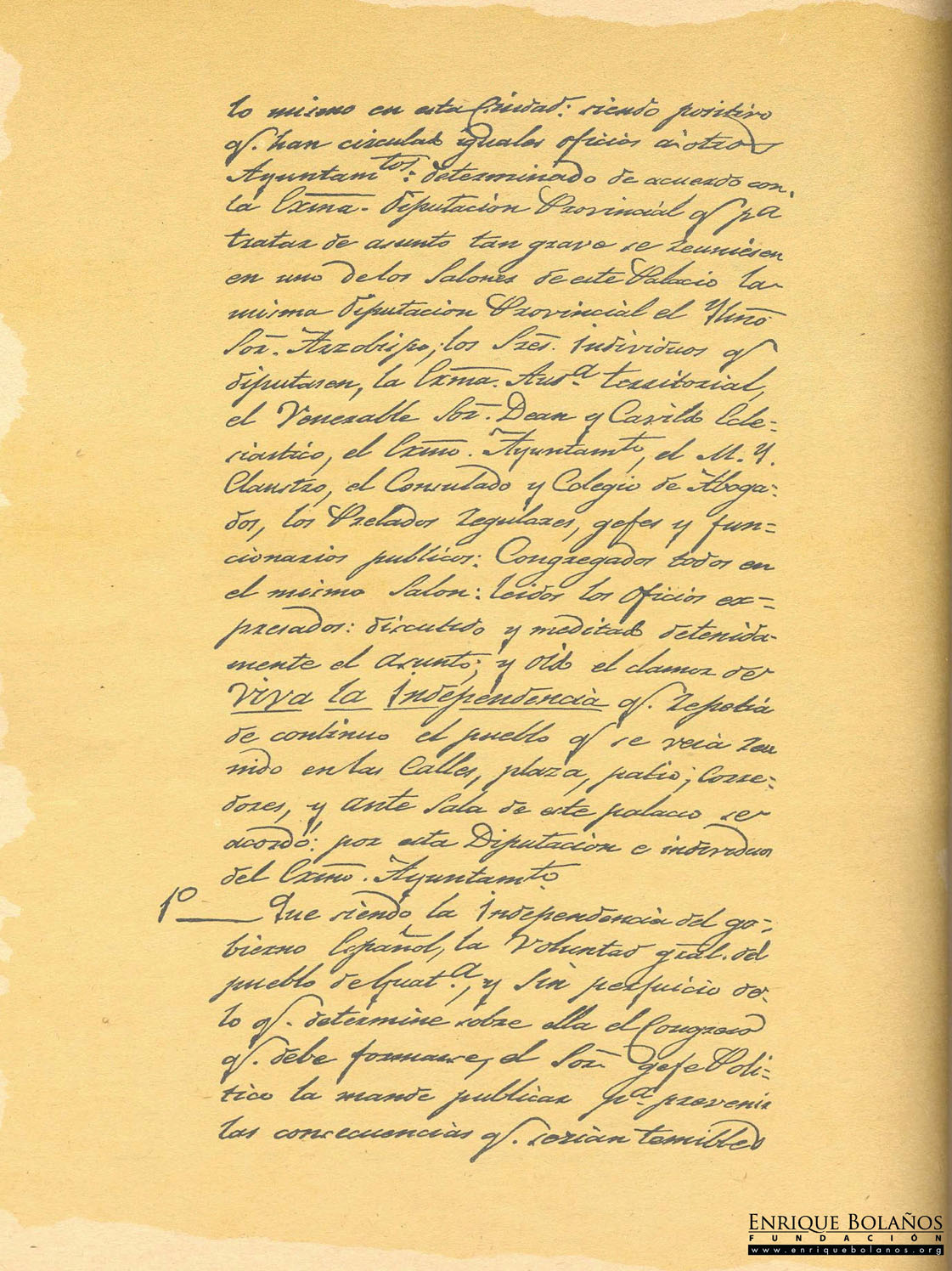 La Independencia de Nicaragua